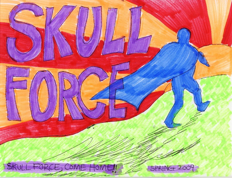 Skull Force Comics 24. Spring 2009: Skull Force, Come Home!!